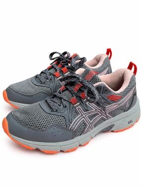 ASICS GEL-Venture 8 trail Running Graphite Grey, Pink, Orange women’s 7